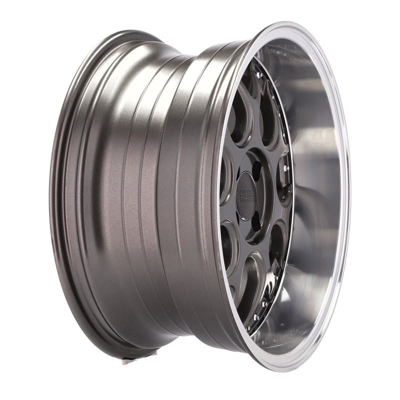 4 jantes 7.0 16 4x100 gris brillant