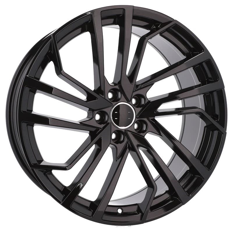 4 jantes 8.0 18 5x112 design audi noir brillant