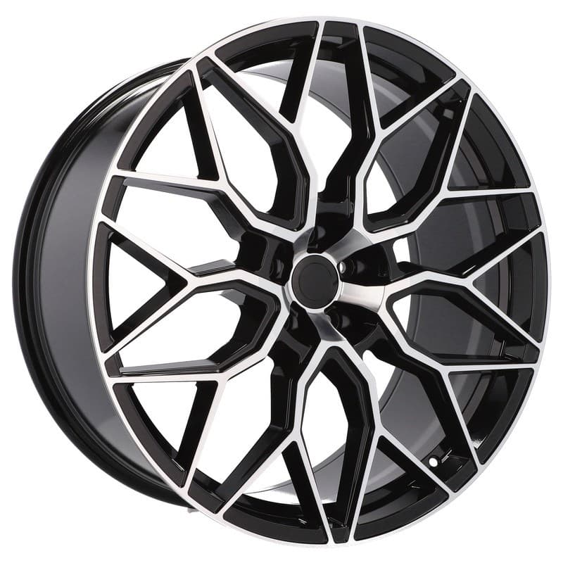 4 jantes 8.0 18 5x160 noir brillant