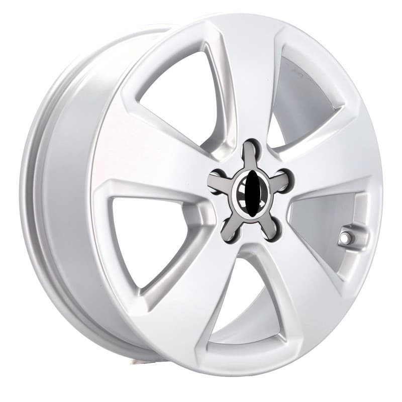 4 jantes 6.0 17 5x112 argent brillant