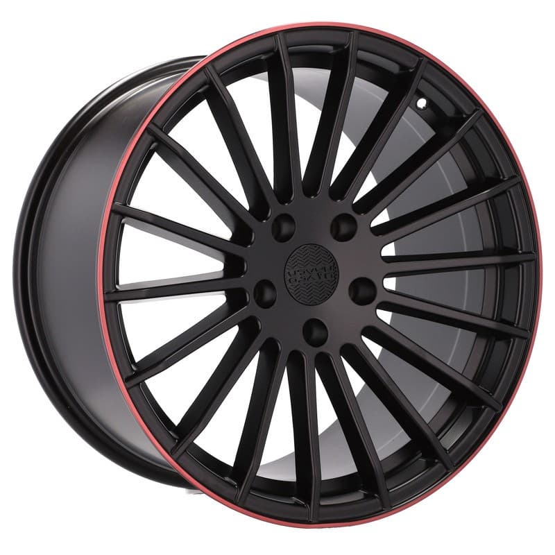 4 jantes 10.5 20 5x130 noir mat