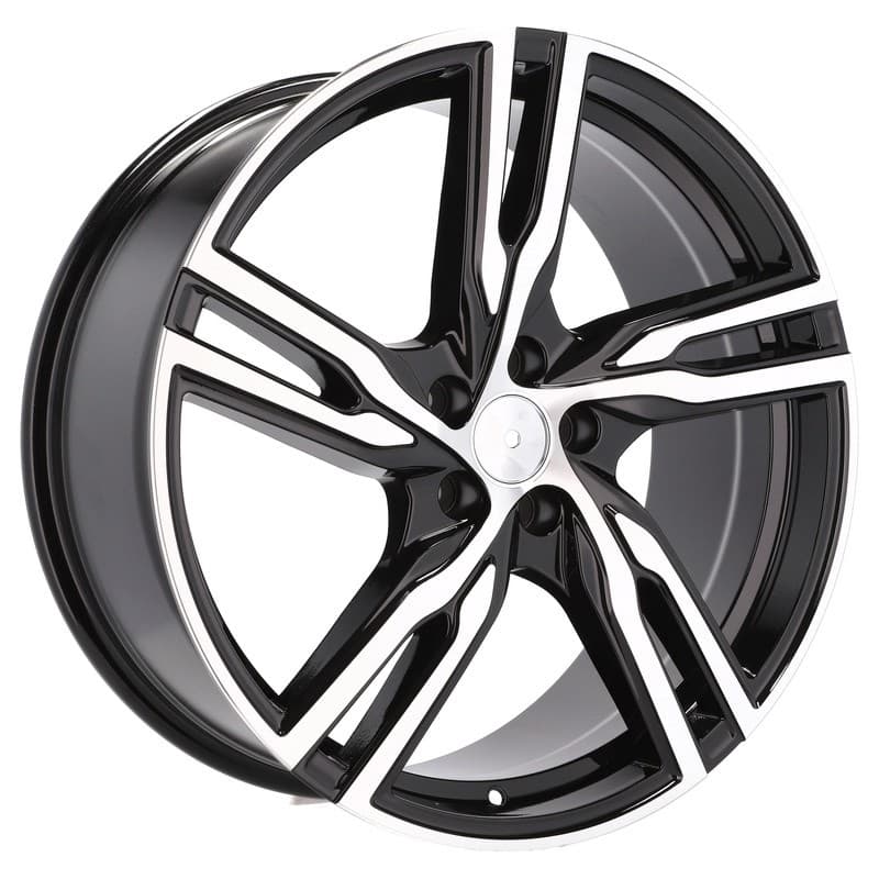 4 jantes 8.5 20 5x108 design volvo noir brillant
