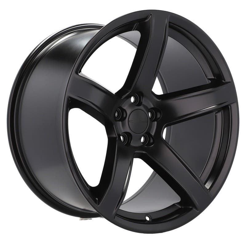 4 jantes 9.5 20 5x115 noir mat