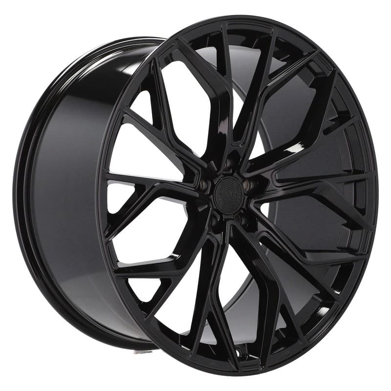 4 jantes 9.0 20 5x112 noir brillant