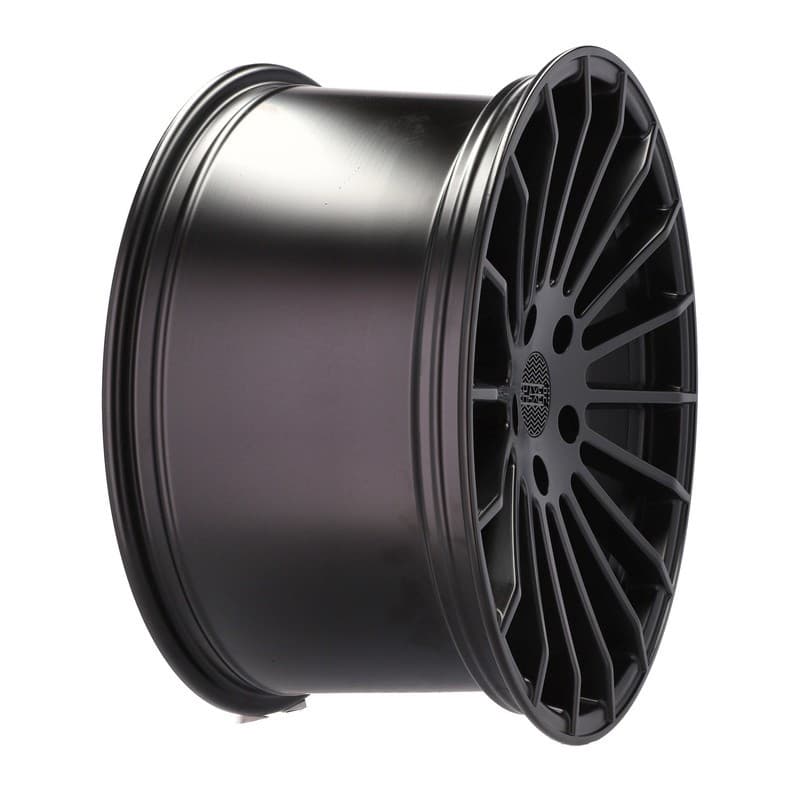 4 jantes 10.5 23 5x130 noir mat