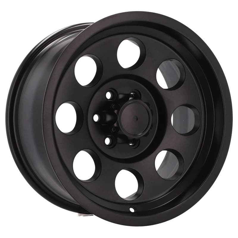 4 jantes 8.0 16 6x114.3 noir brillant