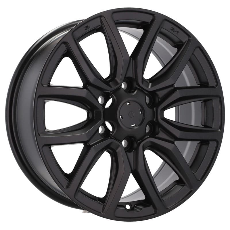 4 jantes 7.5 17 6x139.7 noir mat