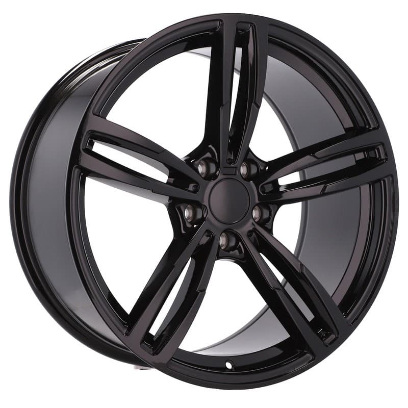 4 jantes 7.0 16 5x120 design bmw noir brillant