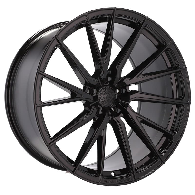 4 jantes 9.0 22 5x112 fluotournage noir brillant