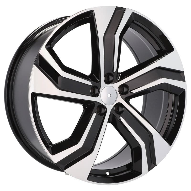 4 jantes 8.0 19 5x108 design volvo noir brillant