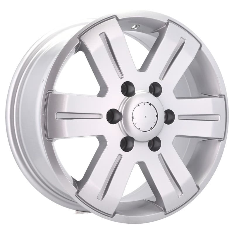 4 jantes 7.0 16 6x125 argent brillant