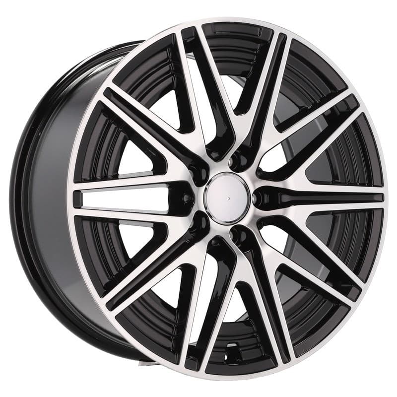 4 jantes 7.5 19 5x112 noir brillant
