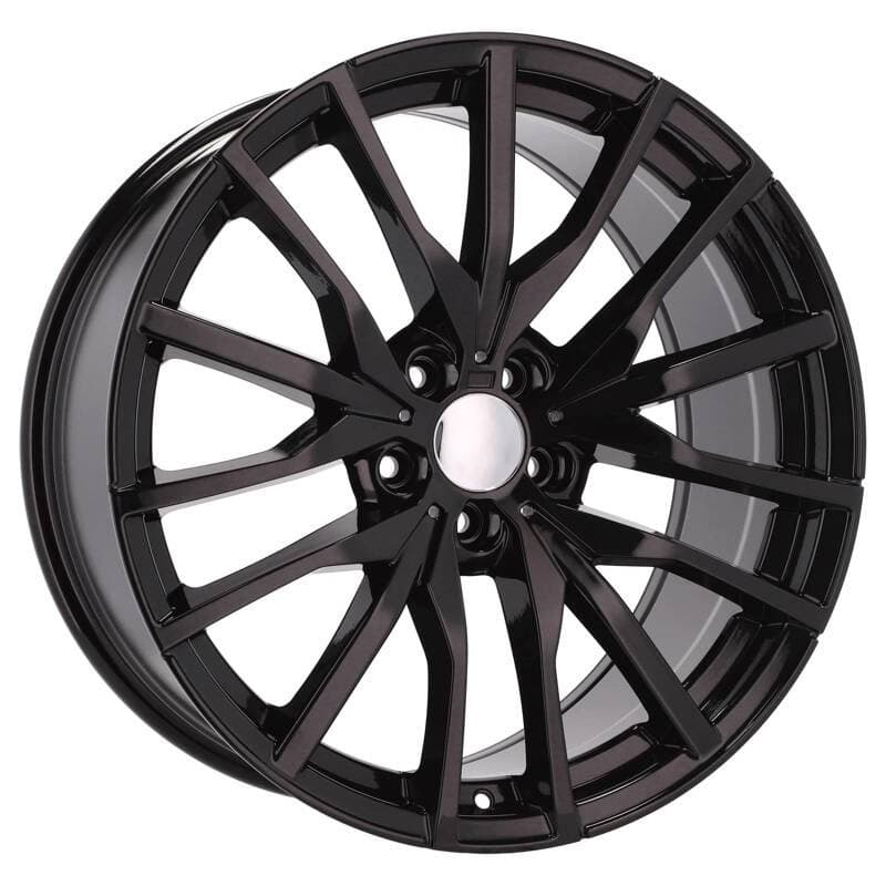 4 jantes 9.0 20 5x112 noir brillant