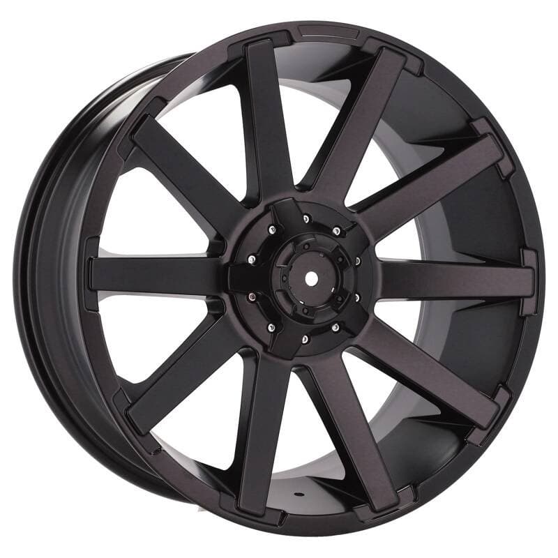 4 jantes 9.0 20 6x139.7 noir mat