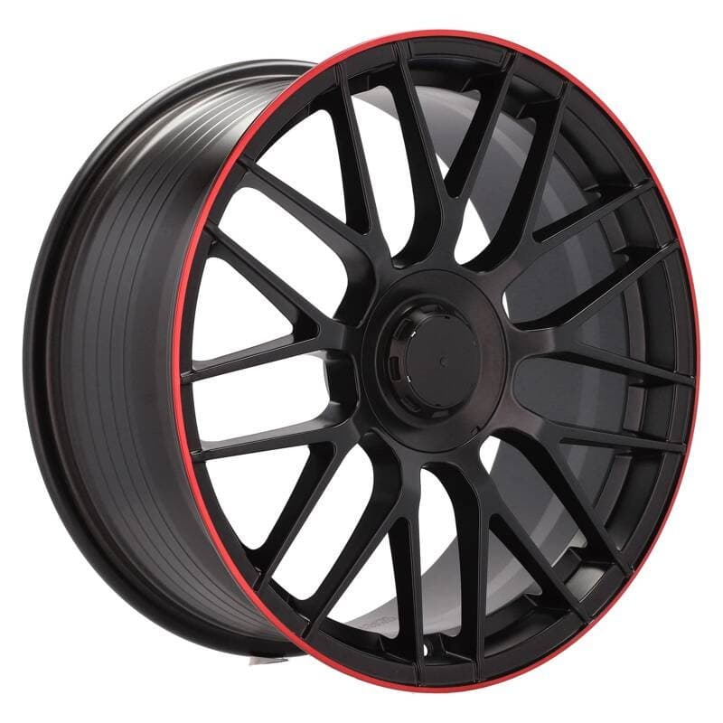 4 jantes 8.5 19 5x112 noir mat