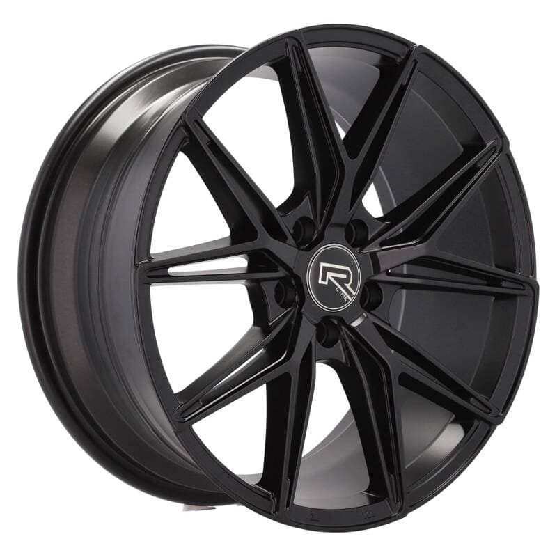 4 jantes 8.0 18 5x114.3 noir mat