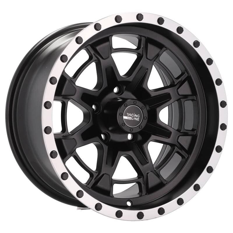 4 jantes 9.0 17 5x127 noir mat