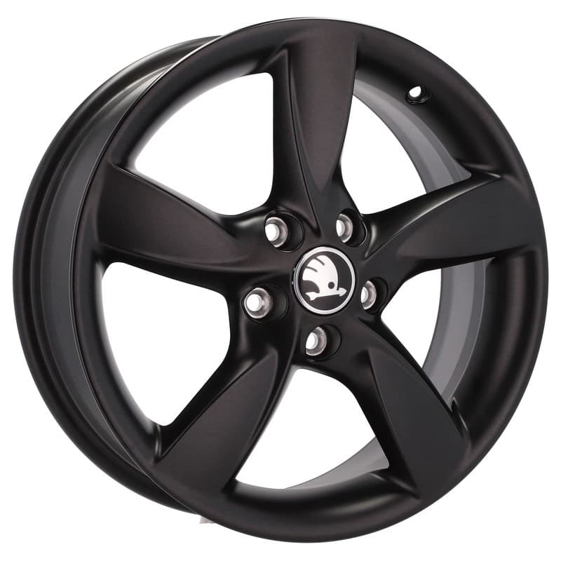 4 jantes 6.0 17 5x112 noir mat