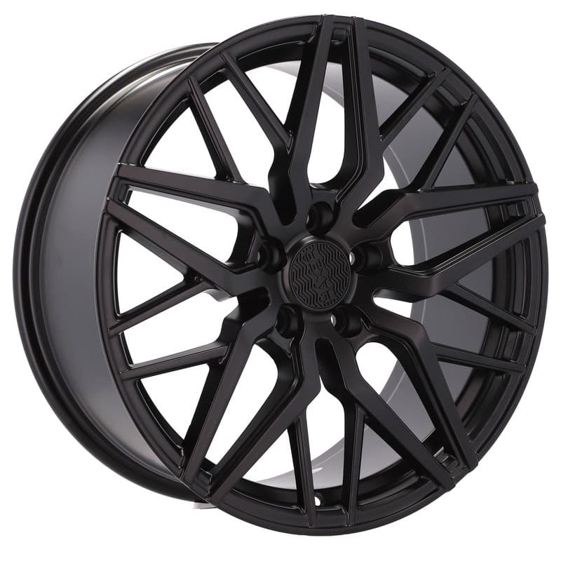 4 jantes 8.5 20 5x108 noir brillant