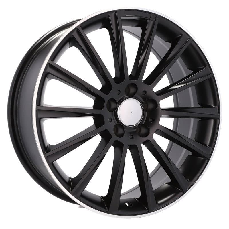 4 jantes 8.0 19 5x112 noir brillant