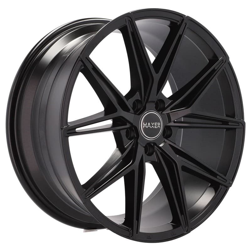 4 jantes 8.5 19 5x112 noir mat