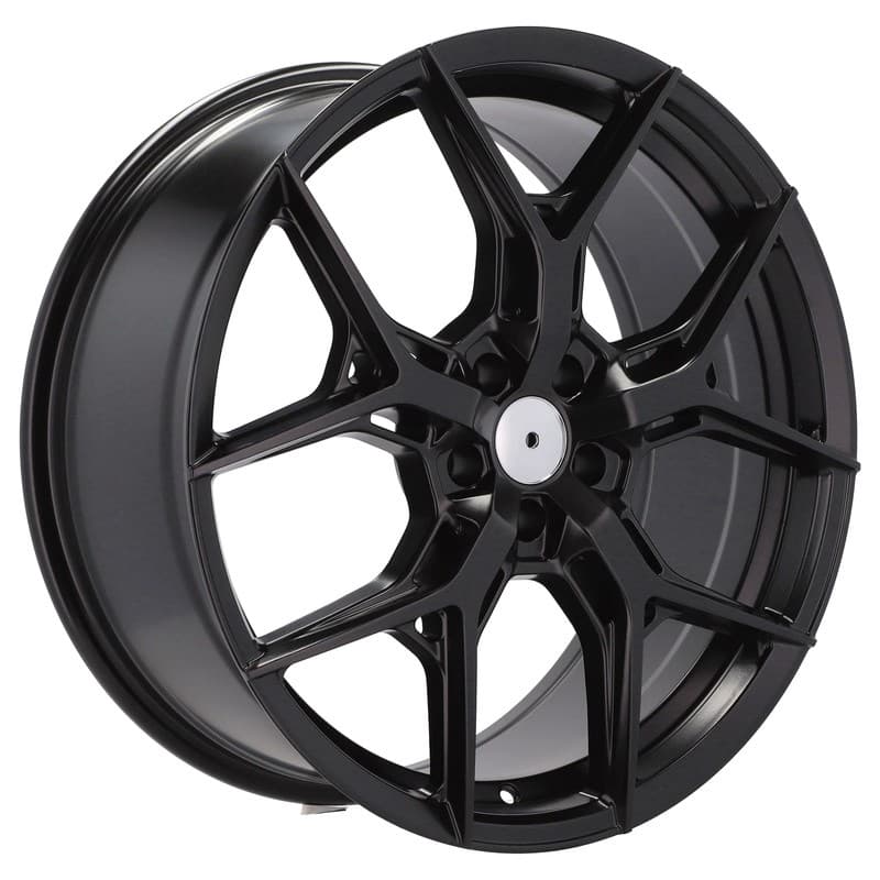 4 jantes 8.5 20 5x108 noir mat
