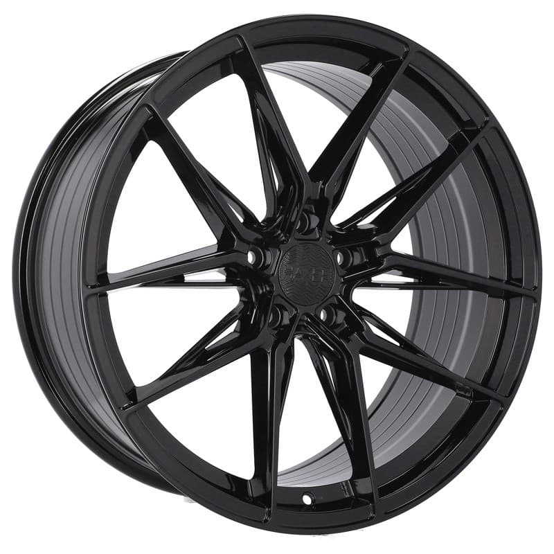 4 jantes 9.0 20 5x120 noir brillant
