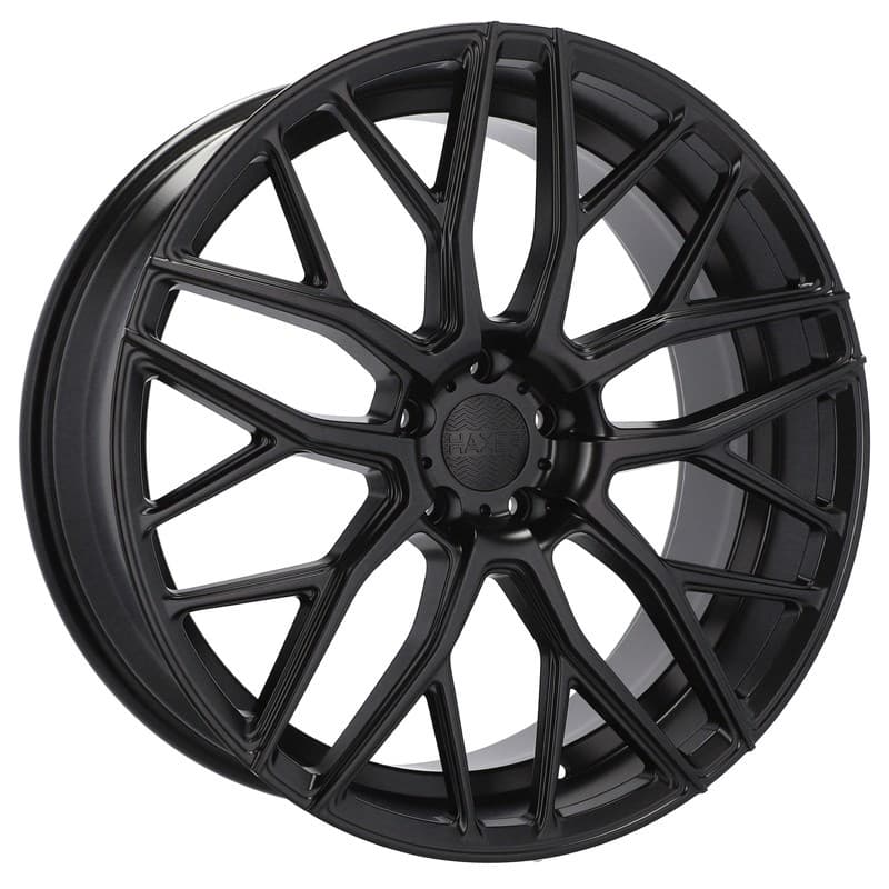 4 jantes 8.0 18 5x112 noir brillant