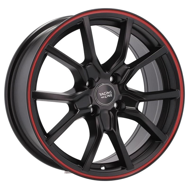 4 jantes 7.0 16 4x100 noir mat