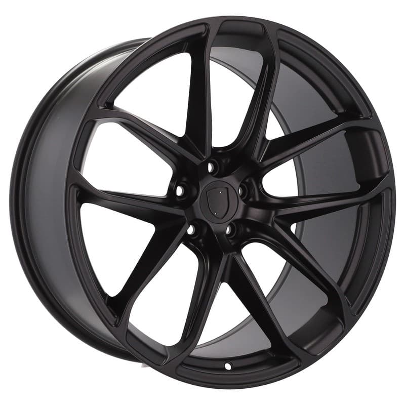 4 jantes 9.5 21 5x112 noir mat