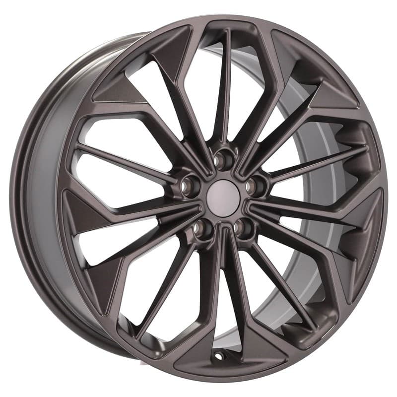 4 jantes 8.0 19 5x108 design ford gris mat