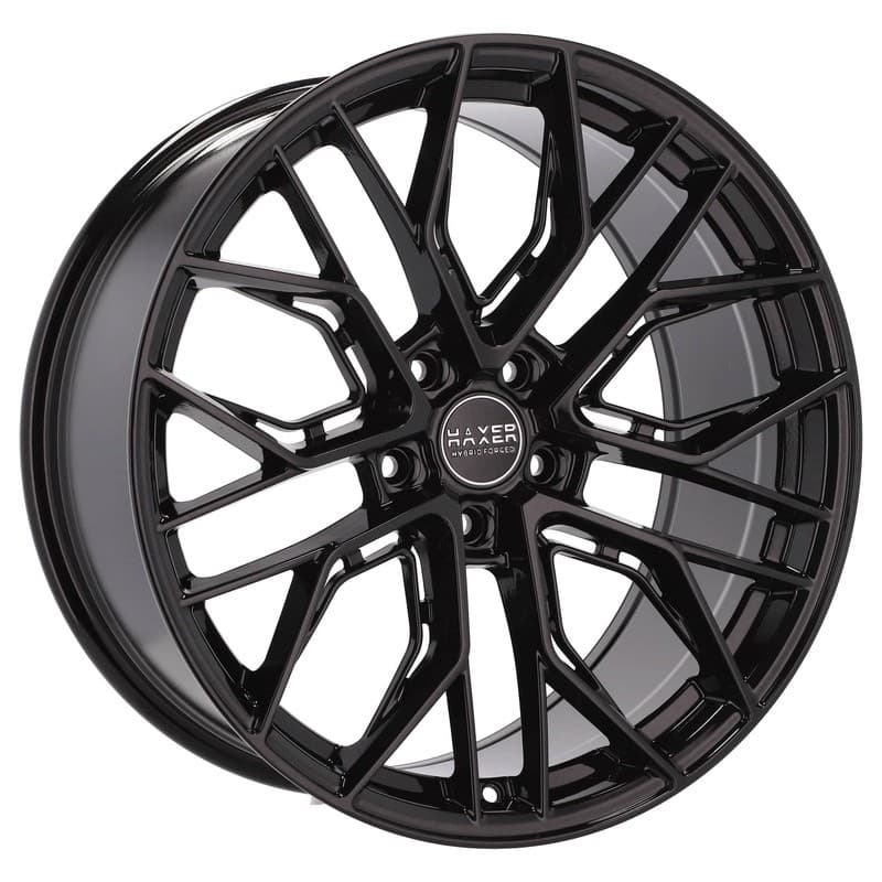 4 jantes 9.0 20 5x120 fluotournage noir brillant