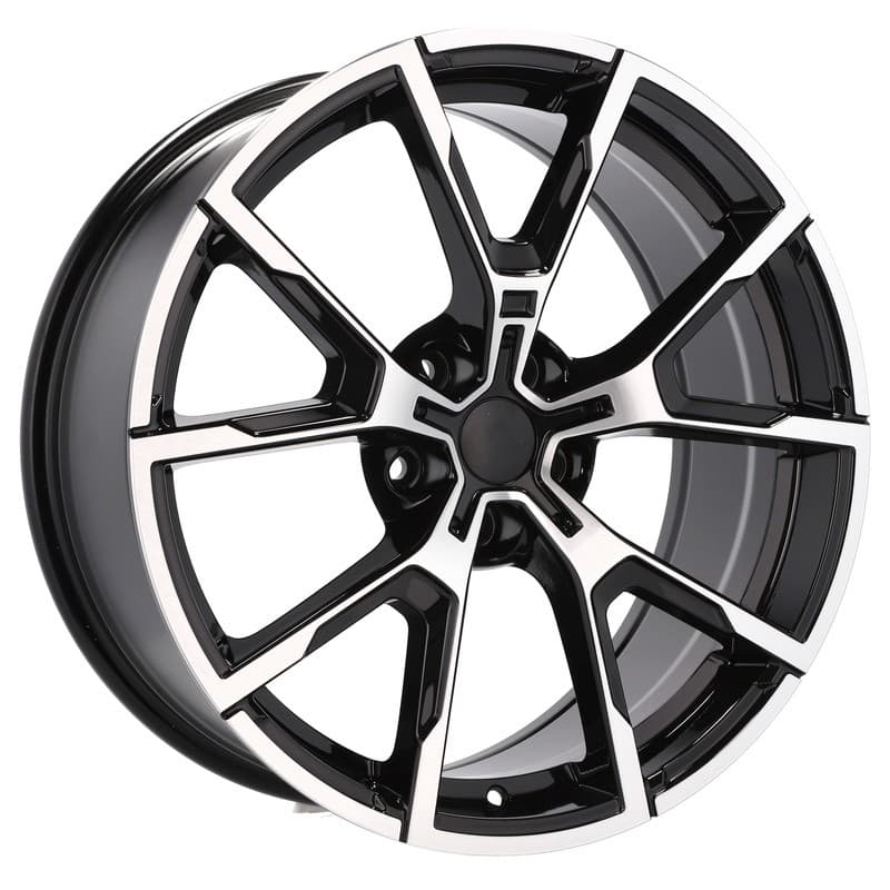 4 jantes 8.0 18 5x120 design bmw noir brillant