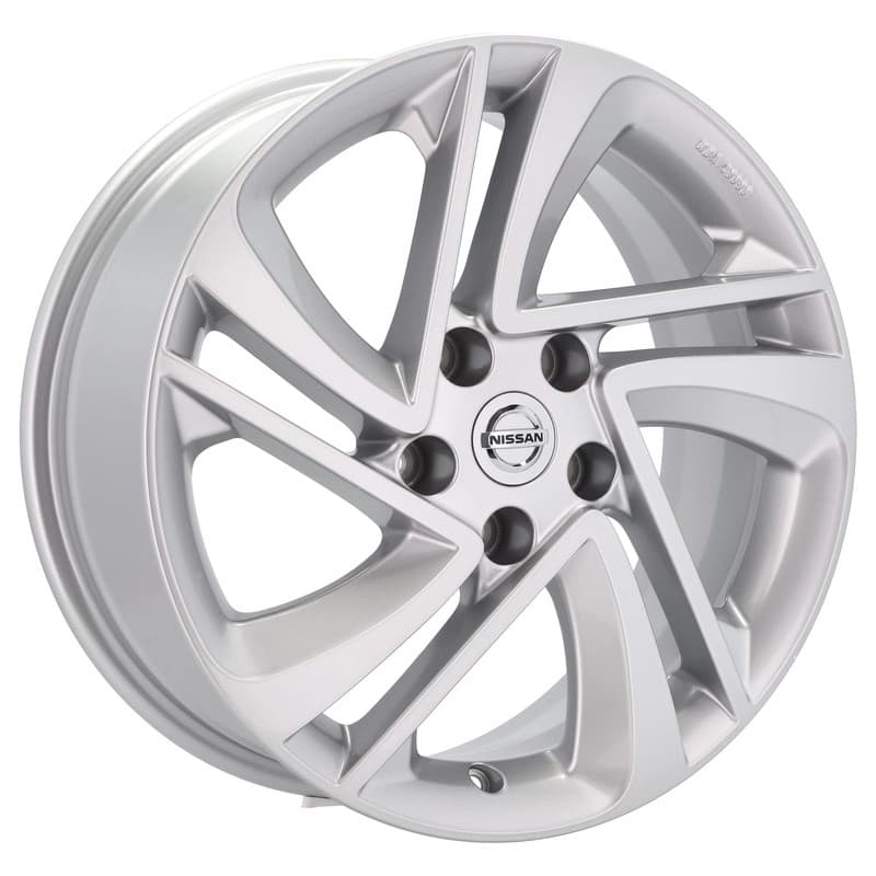 4 jantes 7.0 17 5x114.3 argent brillant