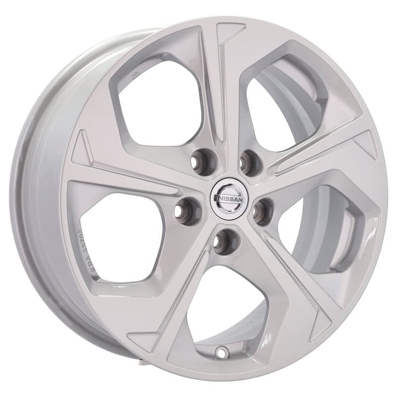4 jantes 7.0 17 5x114.3 argent brillant