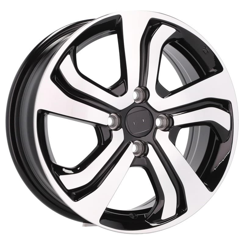 4 jantes 6.0 15 4x100 design honda noir brillant
