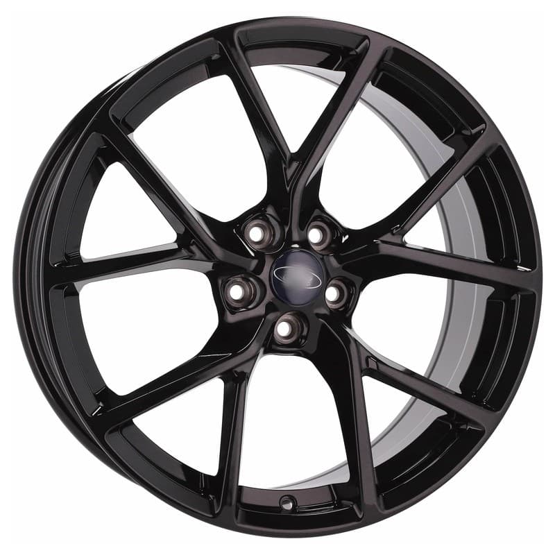 4 jantes 8.0 19 5x108 design ford noir brillant