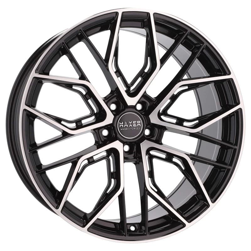 4 jantes 9.0 22 5x112 fluotournage noir brillant