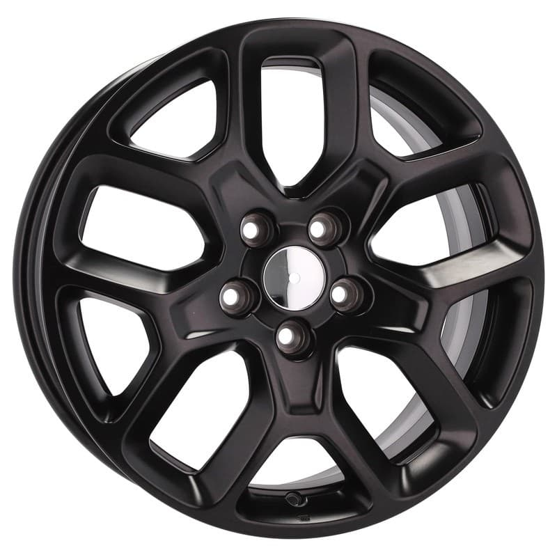 4 jantes 7.0 17 5x110 design jeep noir mat