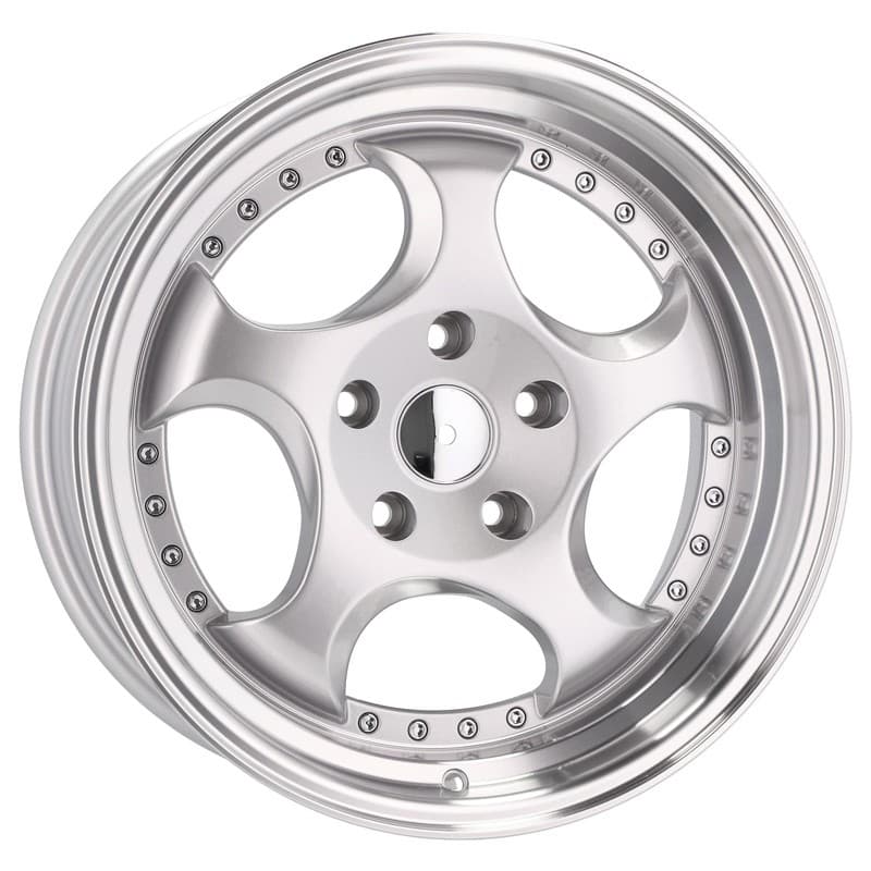 4 jantes 8.5 17 5x120 design bmw argent brillant