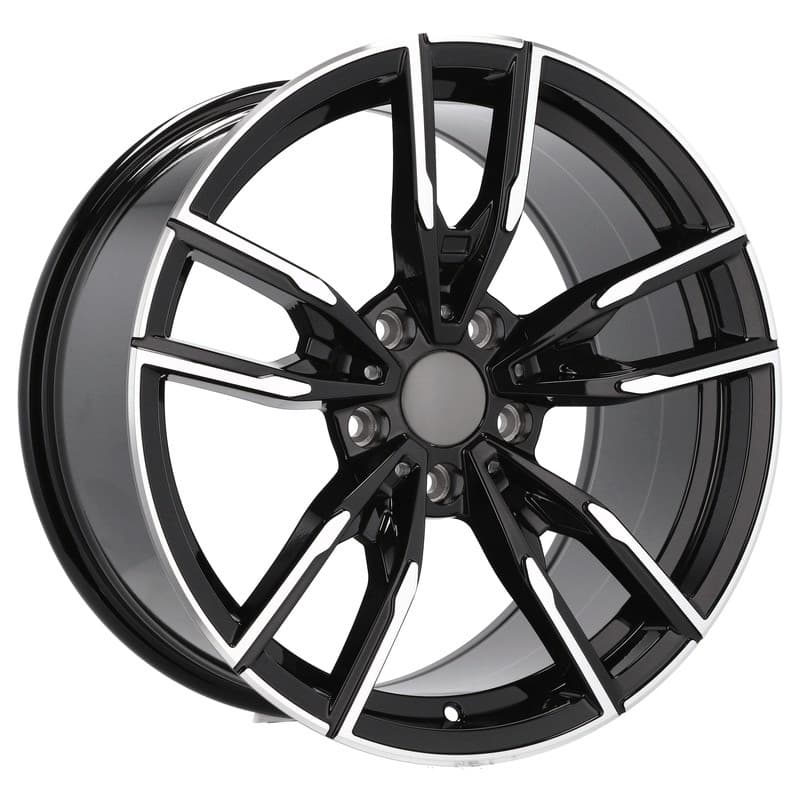 4 jantes 8.0 18 5x112 design bmw noir mat