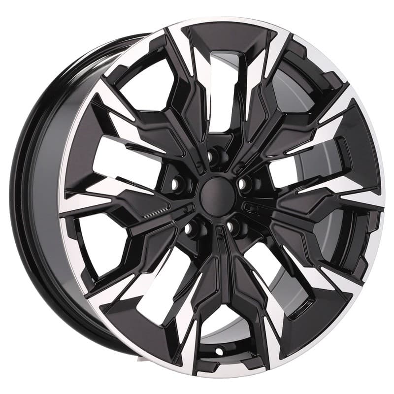 4 jantes 8.0 18 5x112 design bmw noir brillant