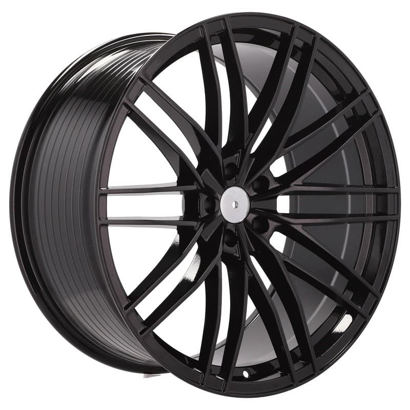 4 jantes 10.0 23 5x112 design audi noir brillant