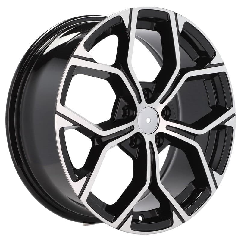 4 jantes 7.5 18 5x112 design bmw noir brillant