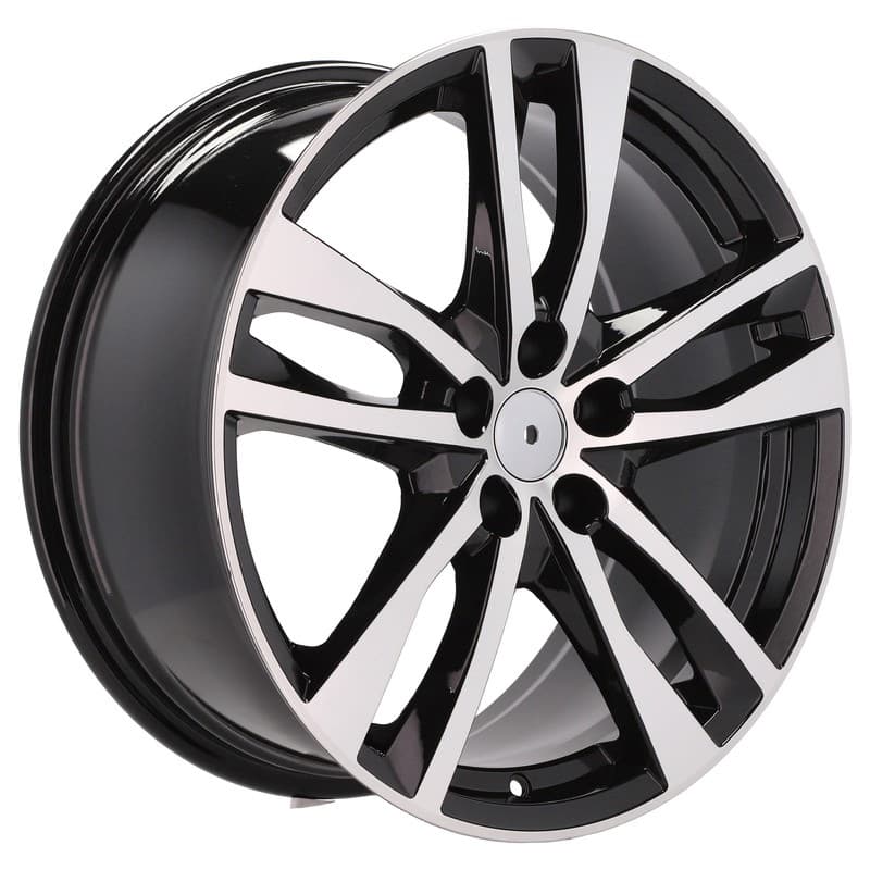 4 jantes 8.5 19 5x112 design audi noir brillant