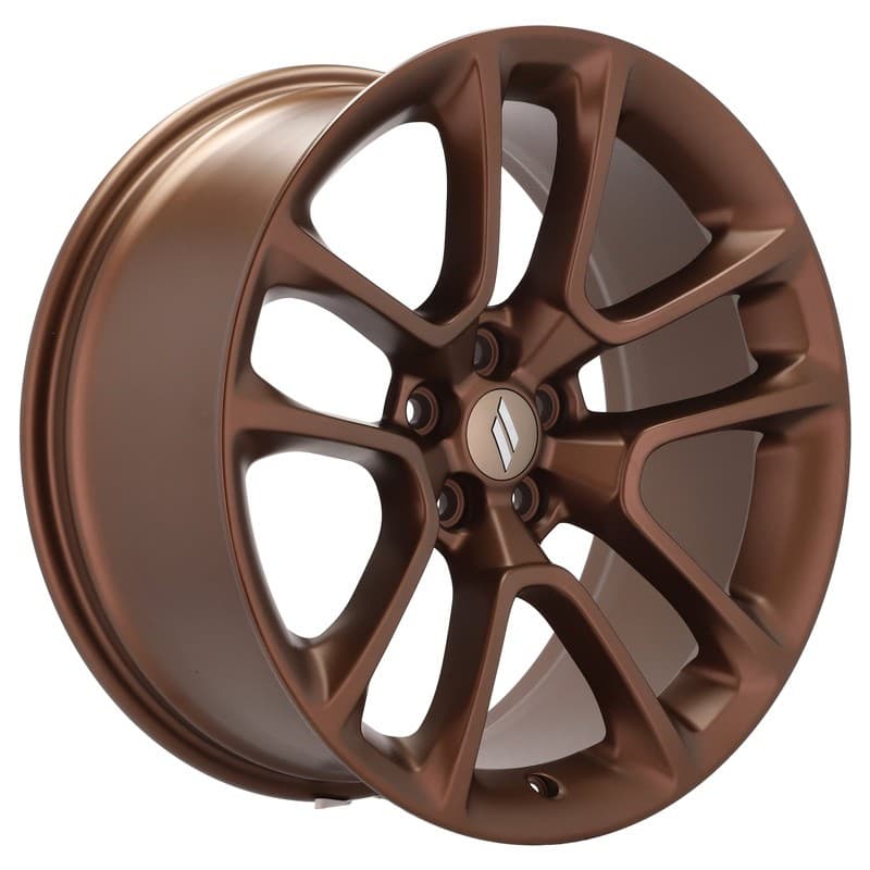 4 jantes 9.0 20 5x115 design dodge brun brillant