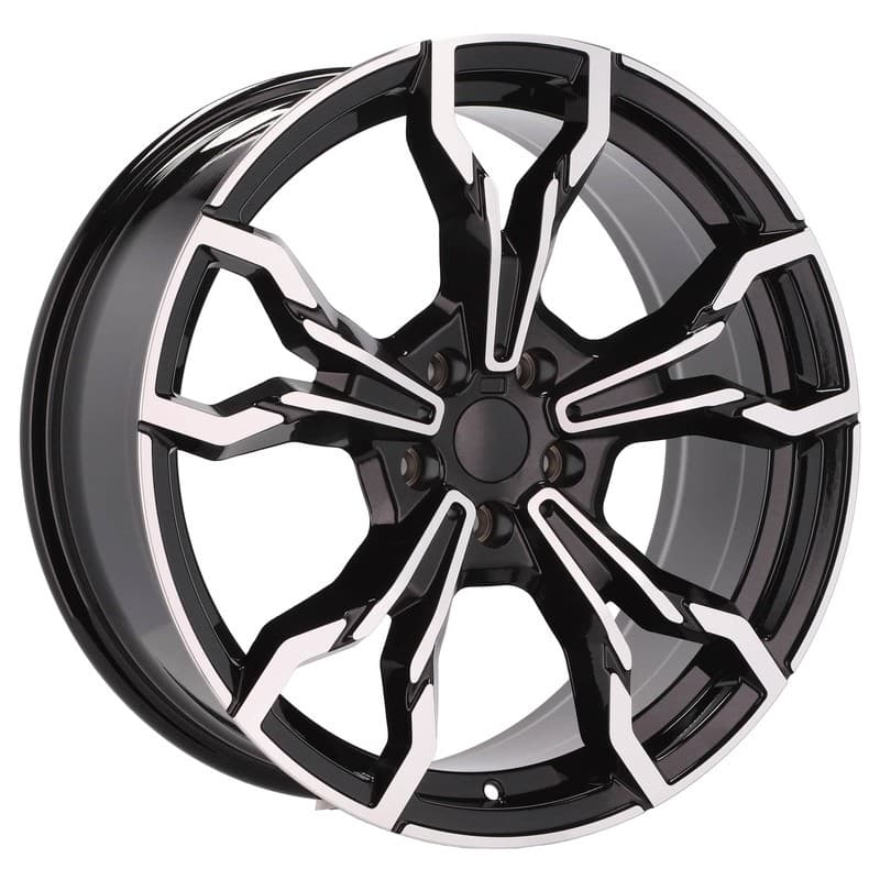 4 jantes 8.5 20 5x112 design bmw noir brillant