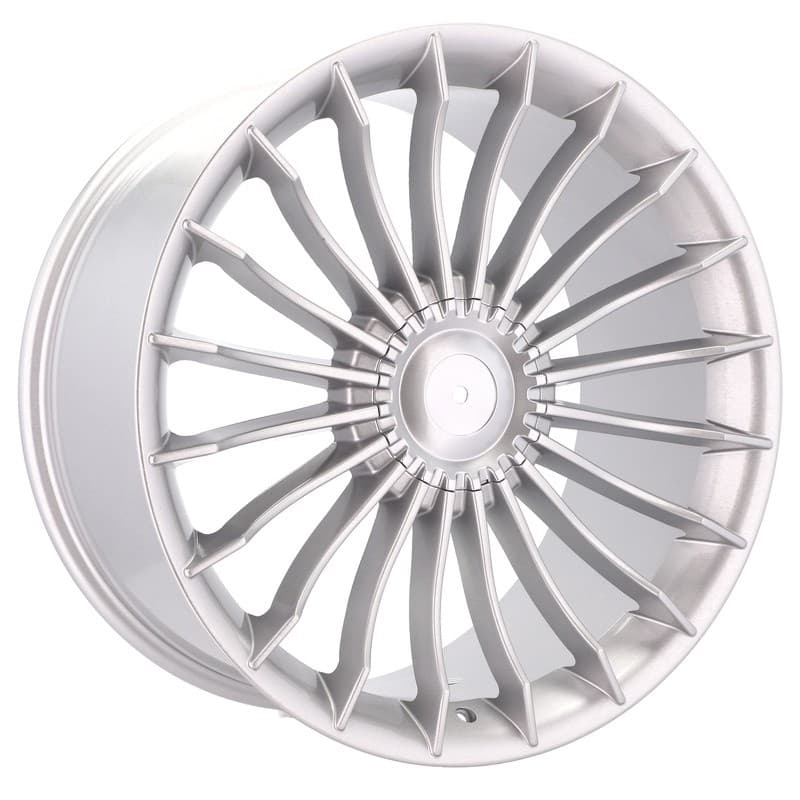 4 jantes 8.5 20 5x120 design bmw argent brillant
