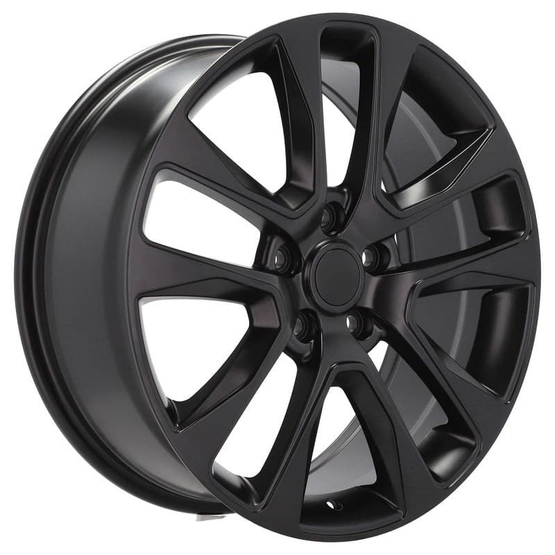 4 jantes 8.0 20 5x127 design jeep noir mat