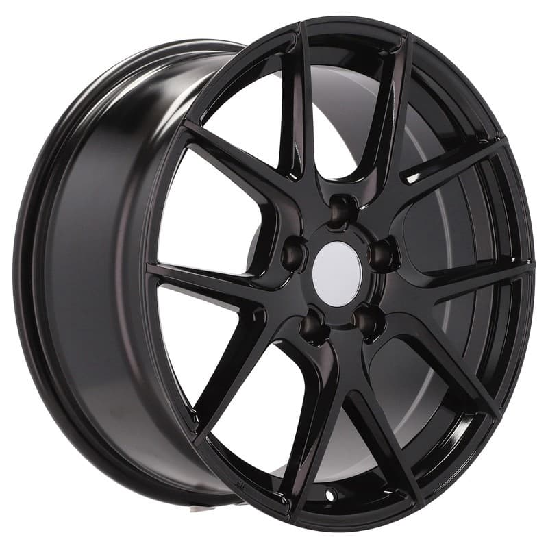 4 jantes 8.5 19 5x127 design jeep noir brillant
